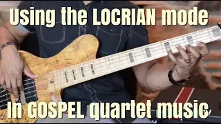 Using the LOCRIAN mode in GOSPEL QUARTET - JERMAINE MORGAN  TV