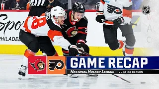 Senators @ Flyers 3/2 | NHL Highlights 2024