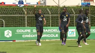 Kylian Mbappé vs Stade Brestois 1/2 U19 Coupe Gambardella (24/04/2016)