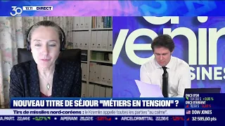 Nouveau titre de séjour "métiers en tension" ?