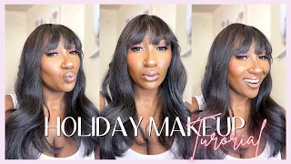 Affordable Holiday Makeup Look | Makeup, Hair & Nails Ft. BettyCora | Colourpop Giveaway