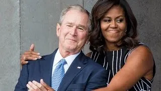 George W. Bush and Michelle Obama: An unlikely friendship