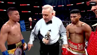 Isaac Cruz vs Yuriorkis Gamboa full fight highlights knockout punch comparisons