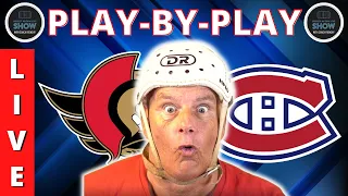 NHL GAME PLAY BY PLAY OTTAWA SENATORS VS MONTREAL CANADIENS