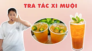 Cách Làm Trà Tắc Xí Muội | HÀ COOKING