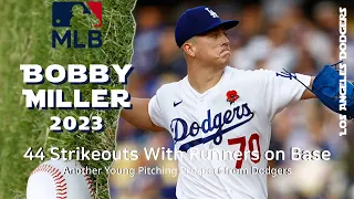 Bobby Miller's 44 SO with runners on base | MLB highlights