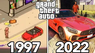 Evolution of Grand Theft Auto [1997-2022]