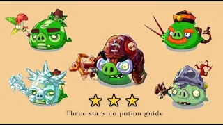Angry Birds Epic Chronicle Cave - All Bosses [Strong Final Boss] | Three Stars and No Potion Guide