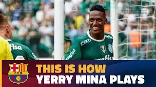 This is what Yerry Mina is bringing to FC Barcelona