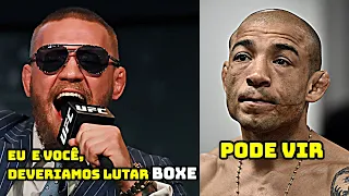 👊👊 Conor McGregor desafia José Aldo para revanche no boxe!