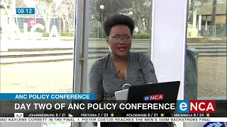 Day two of ANC policy conference