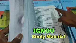 Unboxing and Review of Ignou Study Material, MA Economic books Review, Ignou
