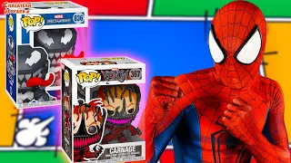 МЕХАНИЧЕСКИЙ ВЕНОМ И КАРНАЖ FUNKO POP! ЧЕЛОВЕК-ПАУК И МСТИТЕЛИ MARVEL НА КАНАЛЕ СПАСАТЕЛИ ИГРУШЕК!