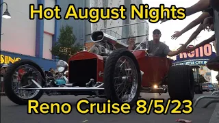 Hot August Nights. Reno cruise Saturday 8/5/23.