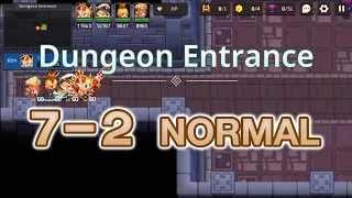 Guardian Tales 7-2 Normal Dungeon Kingdom World HD 100% Full Game Play Story