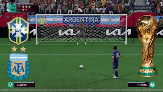 Brazil VS Argentina | Penalty Shootout | FIFA World Cup Qatar 2022 - Semi Final | HD