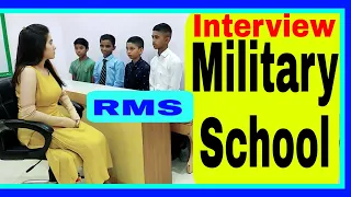 Military school interview video at PD Classes | Manoj Sharma