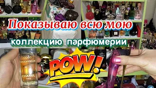 Моя небольшая коллекция Парфюмерии