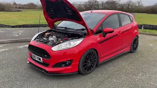 SHOWING YOU MY *MODIFIED* FIESTA ECOBOOST! (FIRST YT VIDEO)