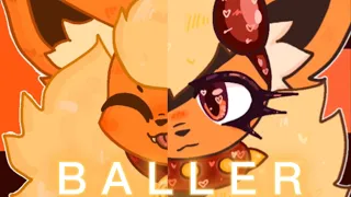 ☆BALLER☆|ANIMATION MEME|*flipaclip*(Flareon Ocs)