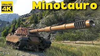 World of Tanks 7 Kills 9,8k damage Minotauro | 4K Video | - My battle My rules