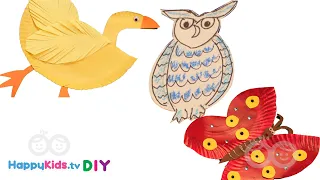 Little Girls Paper Craft | Paper Crafts | Kid's Crafts and Activities | Happykids DIY