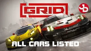 GRID 2019 Ultimate Edition All Cars Listed 1440p 60fps