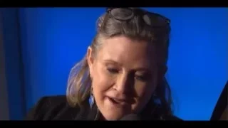 Carrie Fisher Swears Again Live On Air - Star Wars The Force Awakens European Premiere Red Carpet