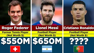 Richest Athletes In The World 2024 | Top 50 |