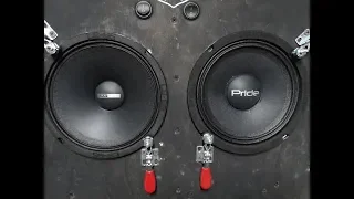 Loud Sound LS-65 vs. Pride Solo 6.5. Краштест, замеры громкости, замеры ачх.