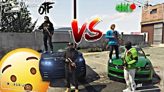 OTF vs 4KTREY IN THE HOOD 😯 (GTA 5 Roleplay)