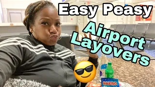 Airport Layover? No Problem! Learn How To LayOver Like A Pro! 😎 Eat Sleep Rest During Your Layover