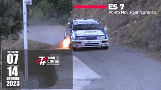 Tour de Corse Historique 2023.  ES 7. Ponte Novu-San Lurenzu