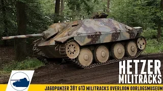 Jagdpanzer G13 Hetzer On the Move - Militracks 2018.