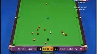 Ken Doherty great sportmanship