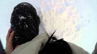 Глубина снега на перевале Дятлова