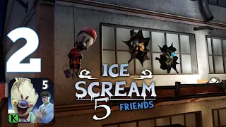 Ice Scream 5 Friends: Mike's Adventures - Gameplay Walkthrough Part 2 | Easy Mode