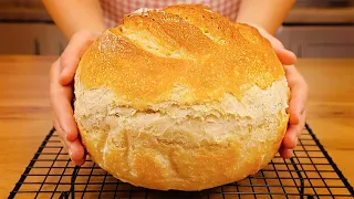 My grandfather was right. Bread in 5 minutes! That is possible! 3 top recipes. baking bread