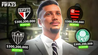 EU TO DE CLUBE NOVO e JÁ FIZ A ESTREIA NA LIBERTADORES | MODO CARREIRA DO CADUH TREM !! FIFA23