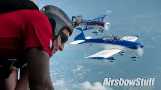 C-47 Skydiving - Patriot Parachute Team - Terre Haute Airshow 2018