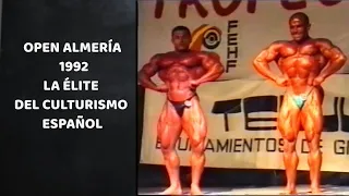 OPEN DE ALMERÍA 1992 , LA ÉLITE DEL CULTURISMO ESPAÑOL!!!