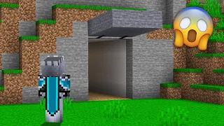 BENERAN TAK TERLIHAT! BIKIN PINTU SUPER RAHASIA OTOMATIS ANTI MALING PALING AMAN DI DUNIA MINECRAFT!