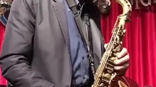 Kenny Garrett shedding on Alto sax