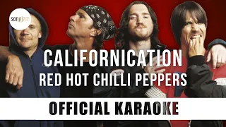 Red Hot Chili Peppers - Californication (Official Karaoke Instrumental) | SongJam