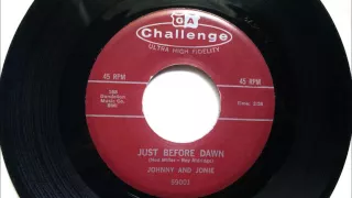 Just Before Dawn , Johnny & Jonie , 1958