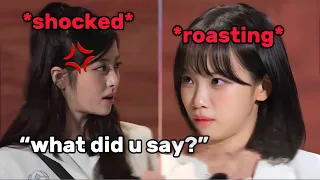 Chaewon made Yunjin speechless when she said this in front of her (she got mad)