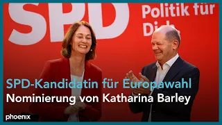 Vorstellung der SPD-Spitzenkandidatur zur Europawahl