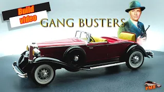 EASY BUILD - MPC Gangbusters 32 Chrysler Imperial 8 1/24 scale model kit.