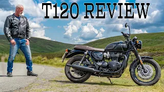 Triumph T120 Review. Is THIS the best allrounder Modern Classic Bonneville Motorcycle? Black Edition