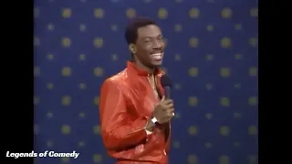 Eddie Murphy -  Impersonates Elvis, James Brown, and Stevie Wonder